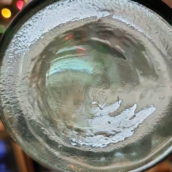 Fenton Rubina Verde Glass Large Melon Vase - Picture 5 of 5